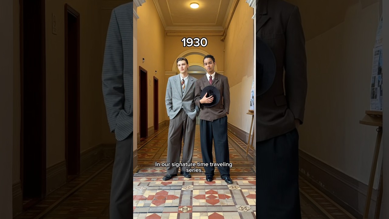 This is how we time traveled back to the 1930s ⏳