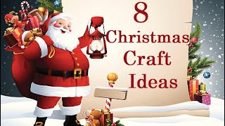 8 IDEAS🎄Affordable Christmas Decoration ideas🎄DIY Christmas Ornaments craft ideas🎄