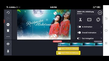 👑Rashmika Mandanna Whatsapp Status Editing in Kinemaster😍||Kinemaster Video Editing 2020|| #Trending