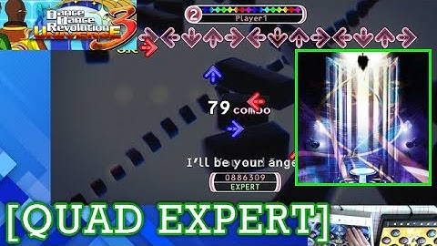 QUAD MODE with dual DIVA controller! - Your Angel [QUAD EXPERT] 【DDR UNIVERSE 3】