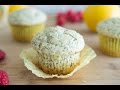 LEMON POPPY MUFFINS WITH RASPBERRY BUTTER RECIPE - Fifteen Spatulas