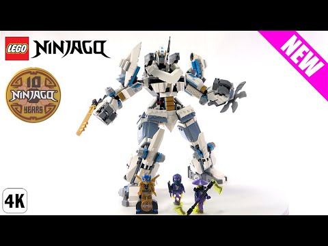 【10周年限定ミニフィグが凄い】レゴニンジャゴー ゼンのニンジャチタンメカ 71738 / LEGO Ninjago Legacy Zane's Titan Mech Battle