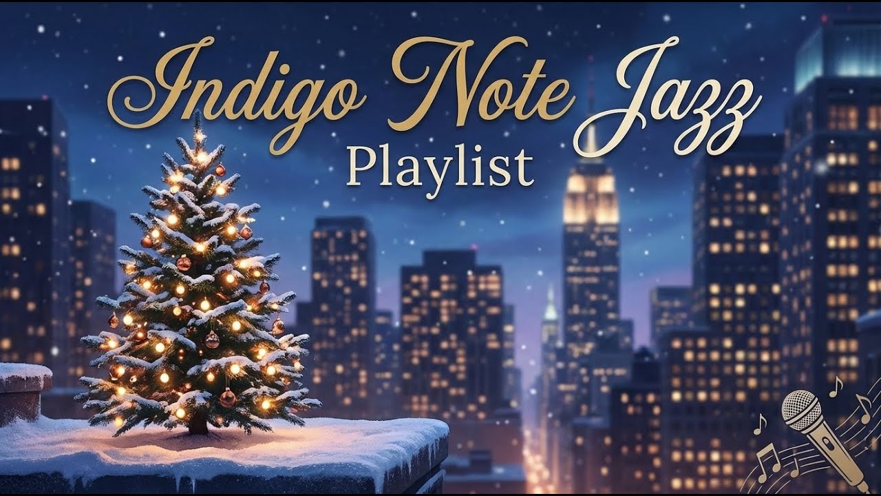 Christmas jazz in NY /겨울밤 뉴욕의 거리를 걸으며 들려오는 따뜻한 재즈 선율...맨하탄의 반짝이는 크리스마스 조명과 함께 흐르는 감성적인 재즈 플레이리스트