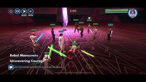 SWGOH Padme v CLS w New Threepio/Chewie