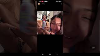 Tiktok Latina Lotions Legs/Feet during Battle