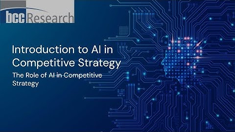Introduction to AI Competitive Strategy: The Role of AI in Competitive Strategy