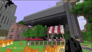 Xbox Minecraft Edition: HUGE Hunger Games Map w/ Download!