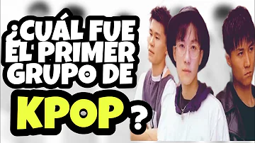 ¿Cuándo fue el primer grupo de Kpop?
