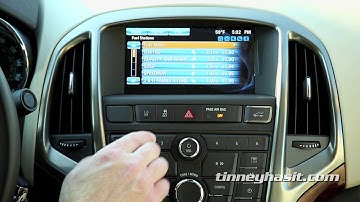 How To Use 2015 Buick Verano Intellilink Gas Search Feature