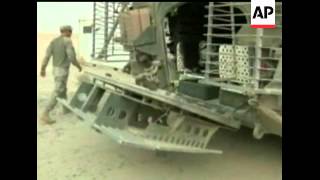 Members of the 4th Brigade, 2nd Infantry Division continued their departure from Iraq. The group is