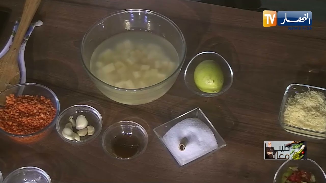 وصفات اليوم حساء البطاطا الحلوة والعدس🥔🍵  قرعة محشية في الفرن 🥒😋معجون البطاطا الحلوة  😋😋