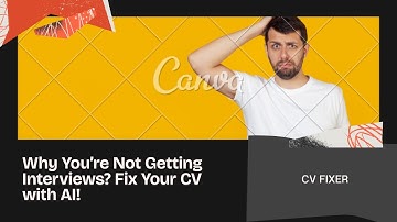 Why You’re Not Getting Interviews (Fix Your CV with ChatGPT!)