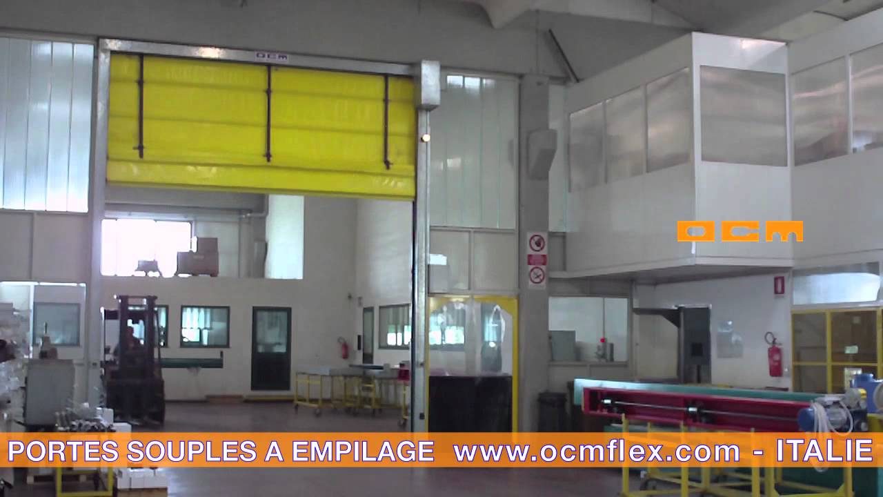 Portes empilables rapides - Portes rapides à empilement