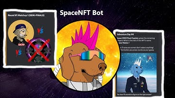 SpaceNFT Bot! Solana Grizzlython Hackathon Entry!