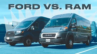 Ford Transit VS. Ram Promaster /// AMAZON DELIVERY SEATTLE EP. 17