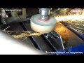 Заточка ножей на сверлильном станке 2М112. sharpening a knife for the jointer