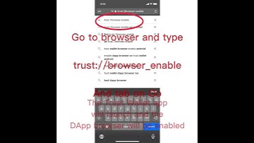 How to enable browser tab on your Trust Wallet app