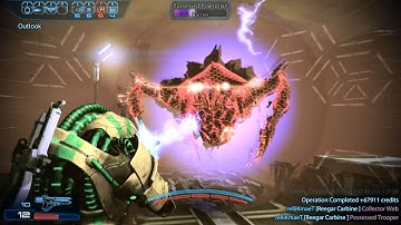 Mass Effect 3 : 60 FPS Gameplay - Firebase Dagger Hazard Collector Platinum - Geth Juggernaut