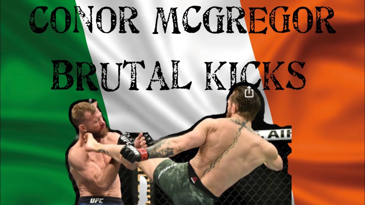 CONOR MCGREGOR KICKING COMPLATION | HD