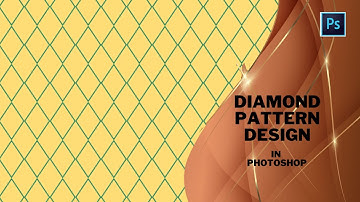 //How To Make "DIAMOND PATTERN DESIGN" In Photoshop// Part-1 #digital #pattern #photoshop #effect