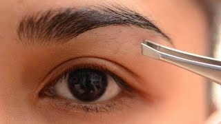 Threading eyebrows by plucker| professional threading eyebrows
