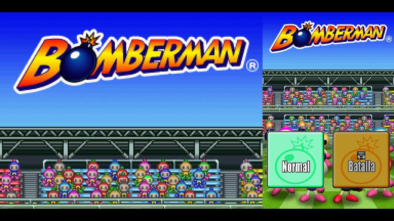 Bomberman DS (Español) de Nintendo DS con emulador melonDS. Gameplay primeros minutos (PC Windows)