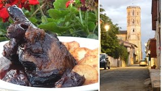 Duck stew with prunes (Civet de canard aux pruneaux)
