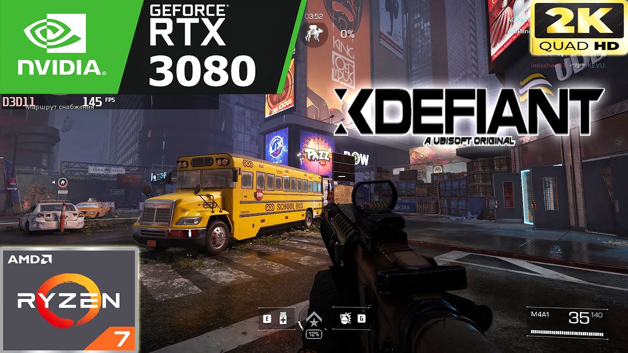 XDefiant ➤ RTX 3080 | R7 5800X3D | 32Gb Ram | 1440p Ultra Graphics