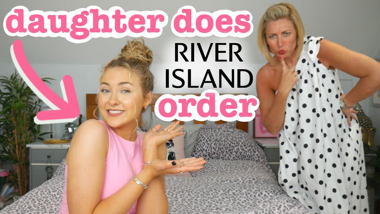 DAUGHTER does my RIVER ISLAND ORDER!! huge river island haul