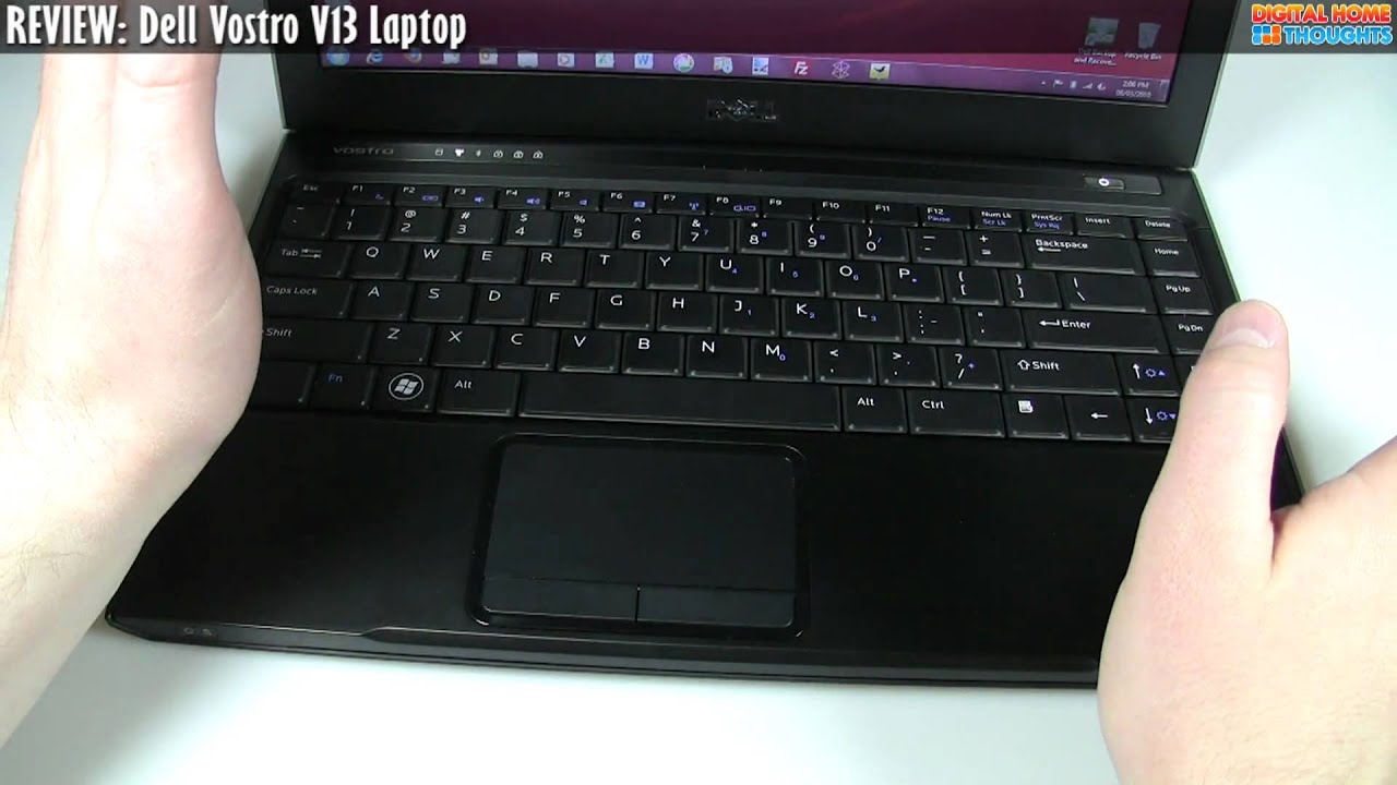 REVIEW: Dell Vostro V13 Laptop - YouTube