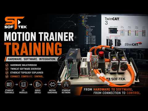 Beckhoff EtherCAT Motion Trainer with TwinCAT Software I Product Demo I ...