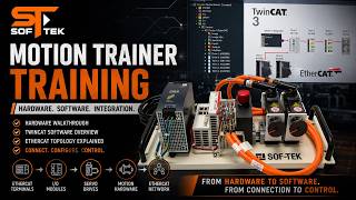 Industrial Automation Motion Trainer Full Product Demo with Sof-Tek Integrators California USA