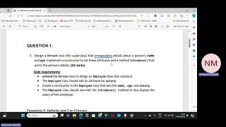 Practice inheritance in Java 2025