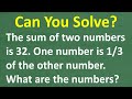 Math Problem Solving Quiz