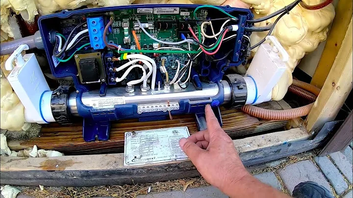 Dynasty Spas... Heater Replacement...Gecko Control Pack.. DIY Heater Replacement