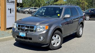 2010 Ford Escape XLT   Moonroof, Flip Up Glass, Leather Review | Island Ford