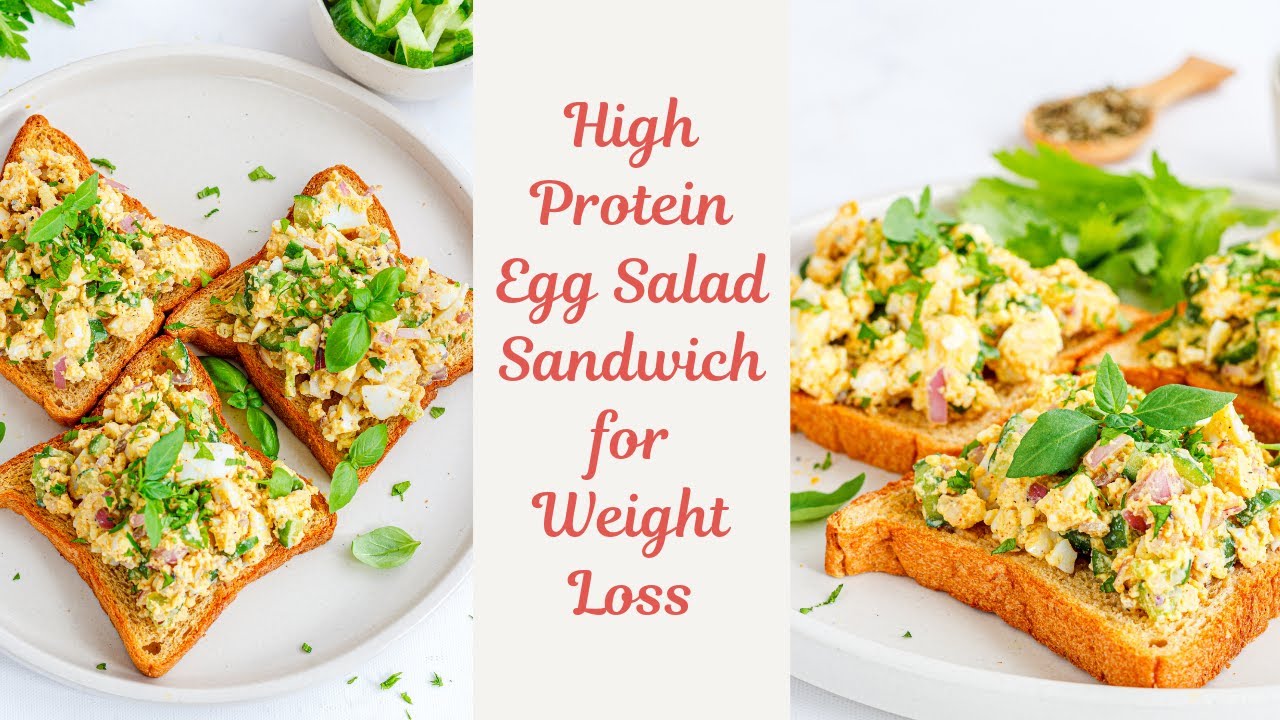 High Protein Egg Salad Sandwich For Weight Loss No Mayo Egg Salad high-protein-egg-salad-sandwich-for-weight-loss-no-mayo-egg-salad