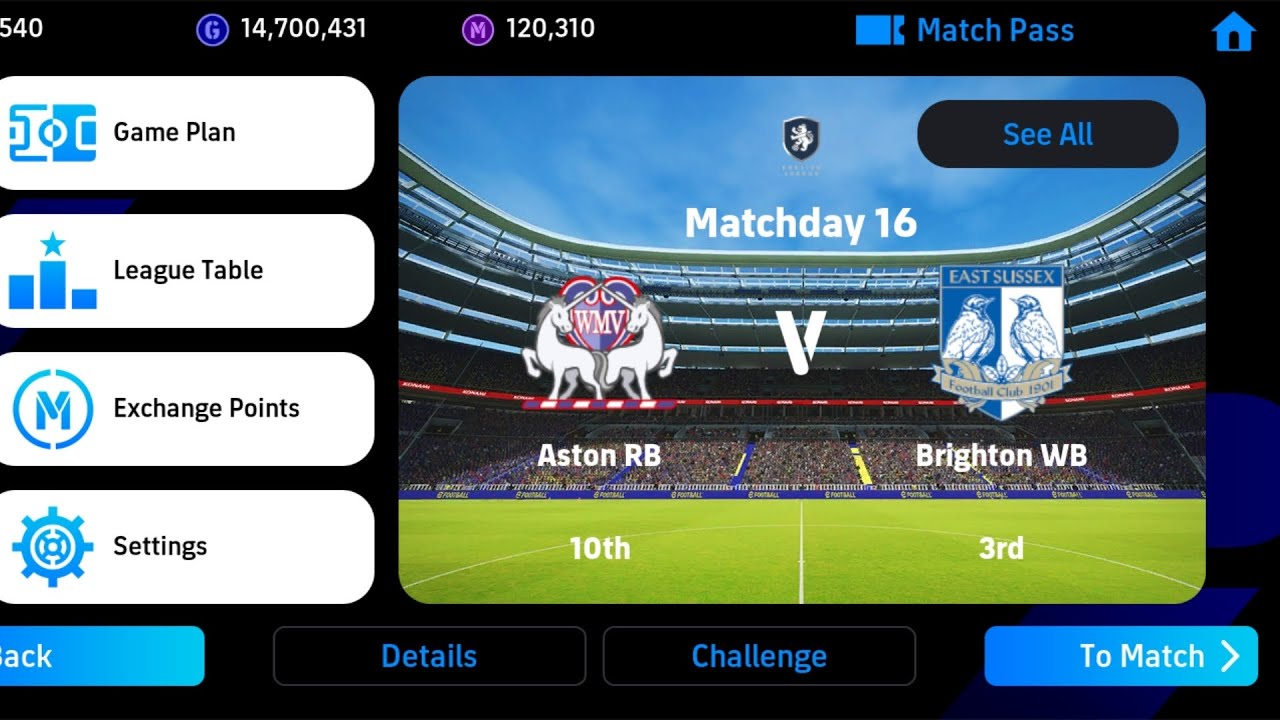 My League match day 16 - YouTube