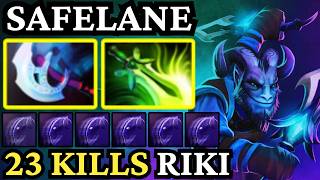 🔥 23 KILLS RIKI — Carry ASSASSIN MASTERCLASS 🔥 Dota 2 Gameplay