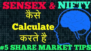 How to calculate sensex & nifty index ...