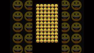 find the odd emoji out l optical illusion l eyes test challange #shorts