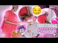 I BECAME A PROFESSIONAL MASSAGE THERAPIST AND MADE $500!! ** she wanted happy ending **