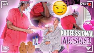 I BECAME A PROFESSIONAL MASSAGE THERAPIST AND MADE $500!! ** she wanted happy ending **