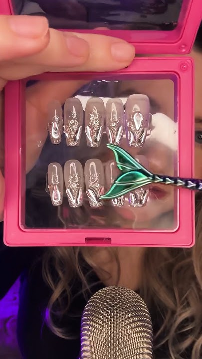 Накладные ноготочки💅 - YouTube