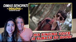 Dimas Senopati - Dealova - (Acoustic Cover) | Couple REACTION