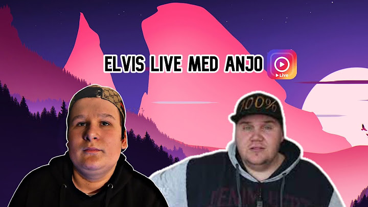 Elvis LIVE med Anjo, pratar om Olof K Gustafsson (hela liven)