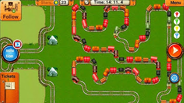 Train Track Maze - Rail Maze 2 - Train Puzzle Game - Android Gameplay #.314