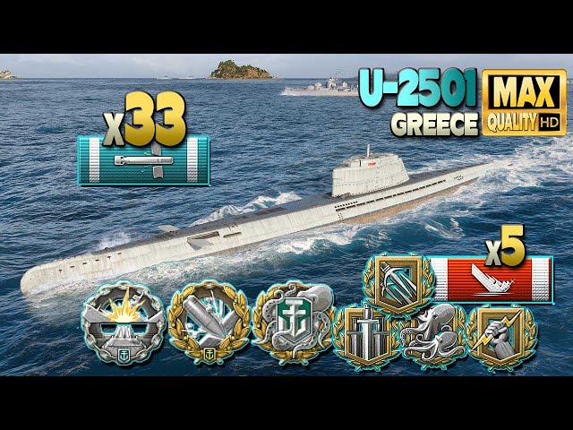 U-2501: Pro submarine player with big comeback - World of Warships class=