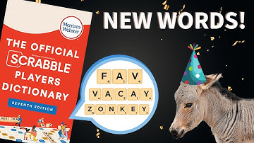 Top 10 NEW Scrabble Words You Need to Know!