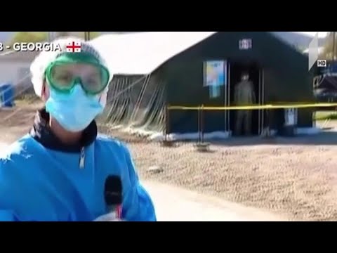 პირველი არხის კორესპონდენტი ევროპის მაუწყებელთა კავშირის ვიდეორგოლში